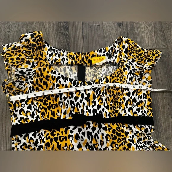 Bernie dexter leopard print dress